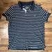 American Eagle Outfitters Shirts | American Eagle Outfitters Polo Shirt Men's Xl Blue White Striped Cotton | Color: Blue/White | Size: Xl