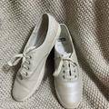 Kate Spade Shoes | Kate Spade Leather Tennis Shoes, Size 6.5 | Color: White | Size: 6.5