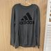 Adidas Tops | Adidas Gray Logo Shirt Mens Size Xl | Color: Gray | Size: Xl