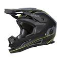 O'NEAL Drop DH Helmet I Mountainbike Helm | MTB Downhill | Leichter Fahrradhelm Damen & Herren mit guter Belüftung| Schwarz Gelb | Größe S