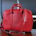 Gucci Bags | Gucci Vivid Red Briefcase Small Leather Tablet Case Messenger Shoulder Bag Lknew | Color: Red | Size: Os
