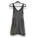 Free People Dresses | Fp Beach Gray Jersey Knit Asymmetrical Hem Tank Dress Women’s Small | Color: Gray | Size: S