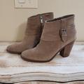 Jessica Simpson Shoes | Jessica Simpson Tan Suede Booties 10 | Color: Tan | Size: 10