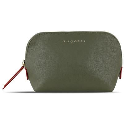 Bugatti - Ella Kosmetiktasche 22 cm Kosmetiktaschen & Kulturbeutel Grün Damen