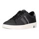 Ben Sherman Men's Boxwell Sneaker, Black/Whisper White/Charcoal/Alloy, 7 UK