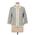 AMX Originals Jacket: Short Gray Print Jackets & Outerwear - Women's Size Medium