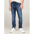 Slim-fit-Jeans TOMMY HILFIGER "SCANTON Y AUTHENTIC STRETCH" Gr. 14 (164), N-Gr, blau (authenticstretch) Jungen Jeans