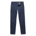 Chinohose BOSS ORANGE "Chino_tapered" Gr. 36, Länge 30, blau (404_dark_blue) Herren Hosen Business