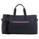 Weekender TOMMY HILFIGER "TH ESS CORP DUFFLE" Gr. B/H/T: 50 cm x 30 cm x 24 cm, blau (space blue) Damen Taschen Weekender