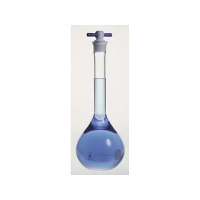 Kimble/Kontes KIMAX Volumetric Flasks with Color-Coded PTFE ST Stopper Class A Kimble Chase 28014F 25 Case of