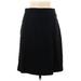 Lands' End Casual Skirt: Black Solid Bottoms - Women's Size 13