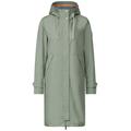 Street One Doubleface Teflon Parka Damen dune green, Gr. 34, Baumwolle, Weiblich Jacken outdoor