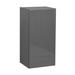 WALLKITCHENS Open Particleboard Standard Wall Cabinet Ready-to-Assemble in Gray | 30 H x 15 W x 12 D in | Wayfair W1530SD-GG