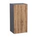 WALLKITCHENS Open Particleboard Standard Wall Cabinet Ready-to-Assemble in Gray | 30 H x 18 W x 12 D in | Wayfair W1830SD-NT
