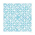 Bungalow Rose Artisan Tile XXXI by Nancy Green - Wrapped Canvas Print Paper in Blue | 20" H x 20" W | Wayfair 03FC751F79854DECBE159719ED8C19BE