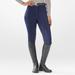 Piper Knit Everyday High - Rise Breeches by SmartPak - Full Seat - 48R - Navy - Smartpak