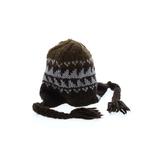 The North Face Winter Hat: Brown Fair Isle Accessories