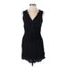 Gap Casual Dress - Mini: Black Solid Dresses - Women's Size X-Small Petite