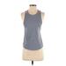 Nike Active Tank Top: Gray Activewear - Women's Size X-Small