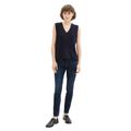 Tom Tailor Tapered Jeans mit recycelter Baumwolle Damen rinsed blue denim, Gr. 29-32, Weiblich Denim Hosen