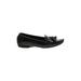 Stuart Weitzman Flats: Black Print Shoes - Women's Size 11 - Almond Toe