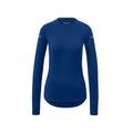 Langarm-Funktionsshirt, blau