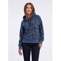 Hoodie RAGWEAR "nachhaltiges Sweatshirt TONNA SPRING von Ragwear" Gr. XL (42), blau (indigo blue) Damen Sweatshirts -jacken