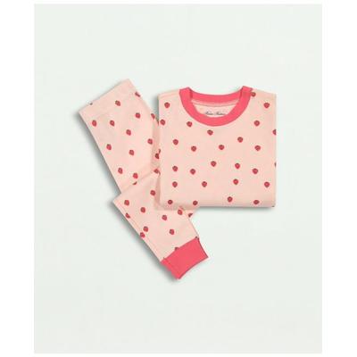 Brooks Brothers Girls Long-Sleeve Pajamas Set | Pink | Size 7