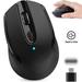 RaceGT USB C Wireless Computer Mouse 2.4G Silent Cordless Mouse for Laptop Type C Portable Mouse with 6 Buttons and 3 Adjustable DPI for Laptop Deskbtop MacBook PC