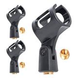 3-Pack Plastic Small Microphone Clip for all Wired Microphone Fit with Dynamic Microphone 5 Core MC 01 3PCSÂ°â‰