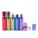 Anvazise 10ML Refillable Empty Roller Ball Bottle Glass Essential Oil Perfume Container Pink