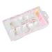 CAKVIICA 100 Pieces Nail Boxed Clear Water Tube Paperless Holder With Scale Extender Nail Transparent Nail Piece Nail Full Coverage Pressed On Nails For DIY Nail Salon 10 Sizes