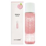 Beauty Clearance Under $15 Green Tea Peach Essence Moisturizing And Replenishing Water Refreshing And Non Greasy Skin Care Toner Essence 160Ml A