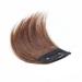 Human Real Hair side Volume Up Wig Piece Hairpiece Clip on R8U4