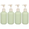 4 Pcs Lotion Hand Soap Dispenser Pump Bottles Green Shampoo Shower-gel Storage Bottles Shampoo Holders Shampoo Bottle Body Wash Plastic