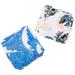 2 Pcs Travel Pouch Menstrual Pad Storage Bag Napkin Waterproof Cosmetic Leaves Sanitary Cotton Girl