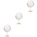 Vanity Mirror Desk Swivel 3 Pack Decorate Light up for Makeup Cosmetic Girl Cosmetics Woman