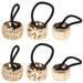 12 Pcs Ponytail Button Hair Pin Ponytail Cuff Ponytail Holder Hair Tie Ponytail Holder Cuffs Women s