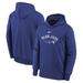 Youth Nike Royal Toronto Blue Jays Authentic Collection Performance Pullover Hoodie