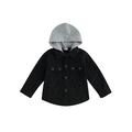 TheFound Toddler Baby Boy Corduroy Hooded Coat Long Sleeve Button Closure Fall Winter Jacket Outwear