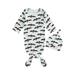 DkinJom baby boy clothes Baby Boys Girls Hat Set Soft Viscose Sleeper Baby Sleep Gown With Mittens