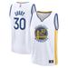 Men's Fanatics Branded Stephen Curry White Golden State Warriors Fast Break Replica Player Jersey - Association Edition