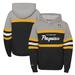 Youth Mitchell & Ness Black Pittsburgh Penguins Head Coach Pullover Hoodie