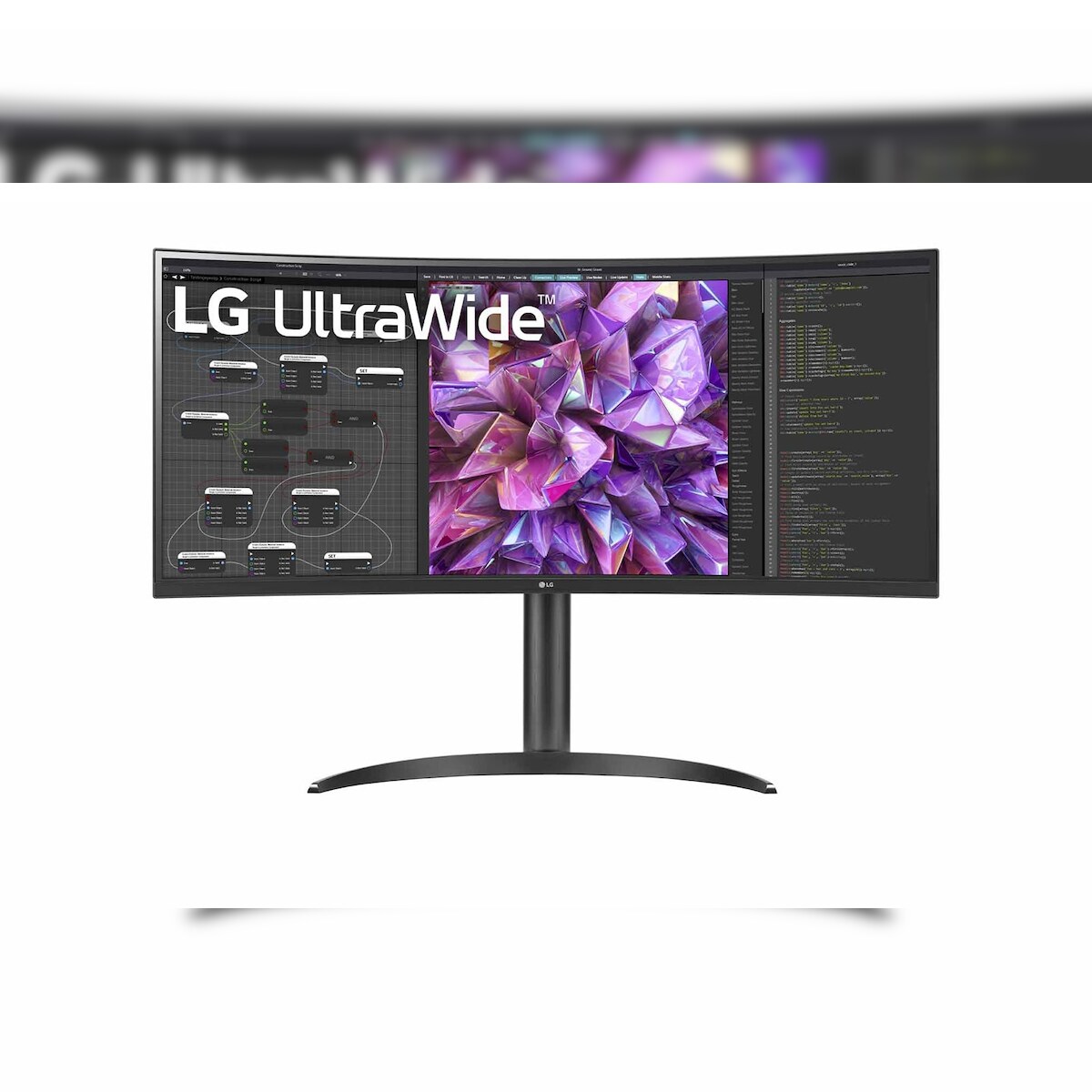 LG 34WQ75X-B.AEU LG UltraWide 34WQ75X-B Curved Monitor 87,0 cm (34,0 Zoll) schwarz Image