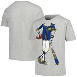 Youth Wes & Willy Gray Notre Dame Fighting Irish Baseball Player T-Shirt