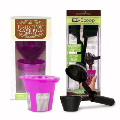 Perfect Pod Cafe Fill Deluxe + EZ-Scoop Bundle