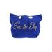 Pop Tote Bag: Pebbled Blue Graphic Bags