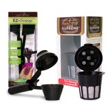 Perfect Pod Cafe Supreme Reusable Single Serve Coffee Filter K Cup Pod + EZ-Scoop