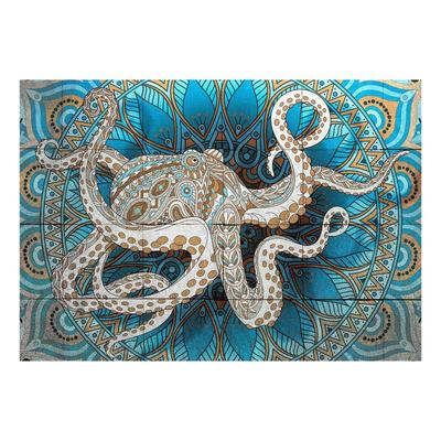 Mandala Non-pasted Wallpaper Wall Mural - Octopus