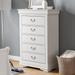 Furniture of America Devi Traditional Solid Wood 5-drawer Chest